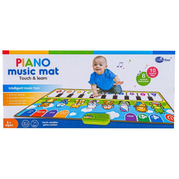 Edukacyjna, Muzyczna Mata Dla Dzieci, Pianino - Muzyka, Instrumenty 80x30cm