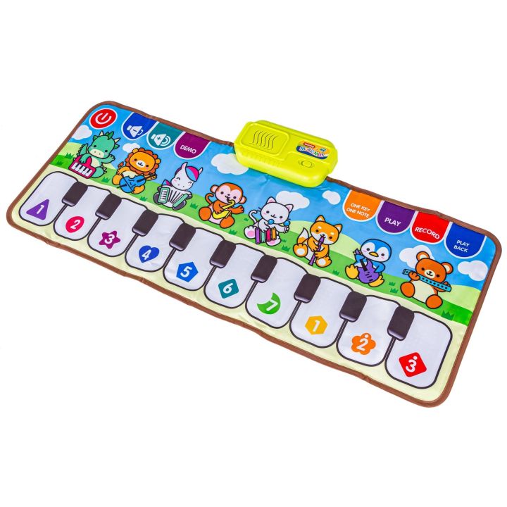 Edukacyjna, Muzyczna Mata Dla Dzieci, Pianino - Muzyka, Instrumenty 80x30cm