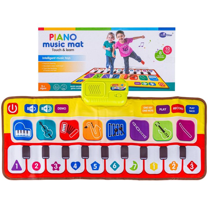 Edukacyjna, Muzyczna Mata Dla Dzieci, Pianino - Muzyka, Instrumenty