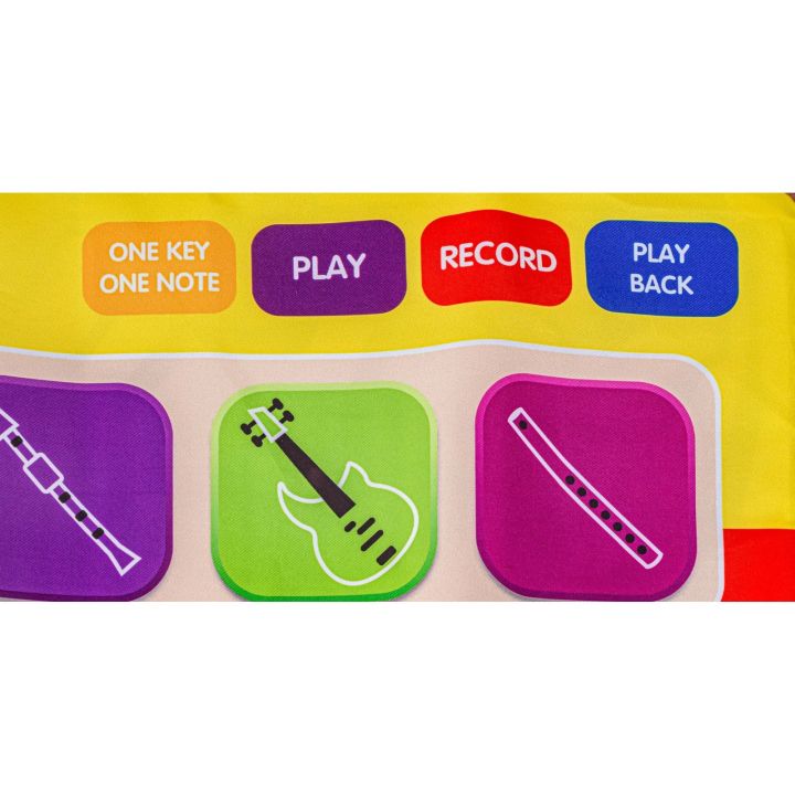 Edukacyjna, Muzyczna Mata Dla Dzieci, Pianino - Muzyka, Instrumenty