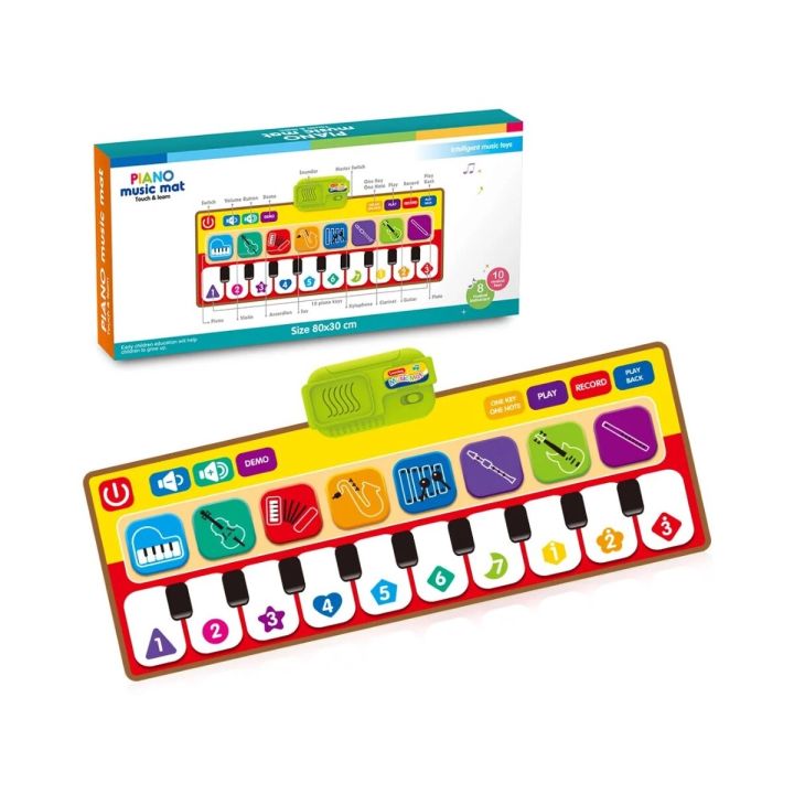 Edukacyjna, Muzyczna Mata Dla Dzieci, Pianino - Muzyka, Instrumenty