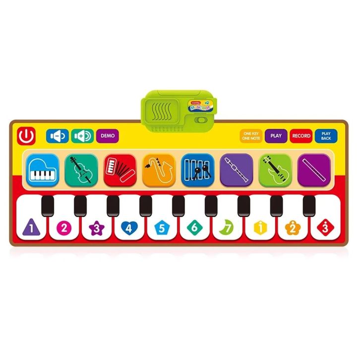 Edukacyjna, Muzyczna Mata Dla Dzieci, Pianino - Muzyka, Instrumenty