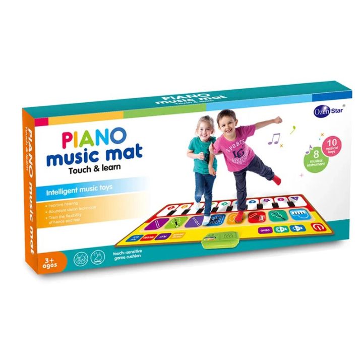 Edukacyjna, Muzyczna Mata Dla Dzieci, Pianino - Muzyka, Instrumenty