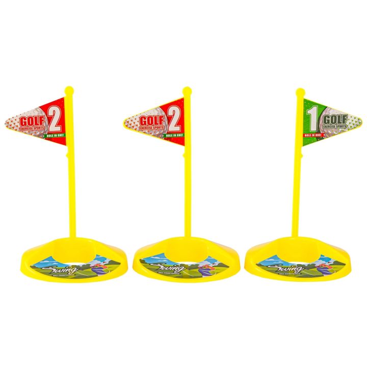 Mini golf, Zestaw dla dzieci do gry w mini golfa, Plansza + Kije + Akcesoria