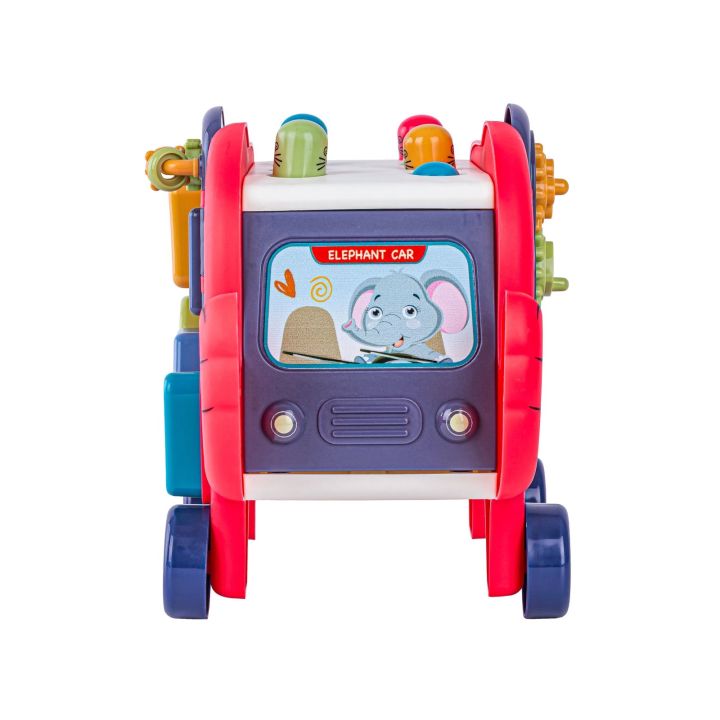 Edukacyjny, Interaktywny Zabawny Słonik, Funny Cartoon Elephant, Wesoły Słoń