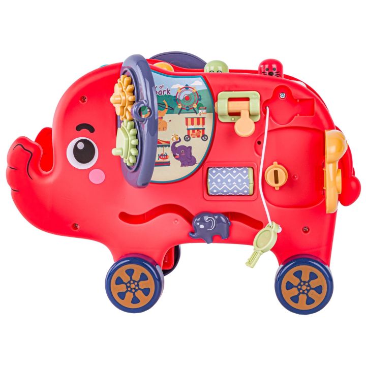 Edukacyjny, Interaktywny Zabawny Słonik, Funny Cartoon Elephant, Wesoły Słoń