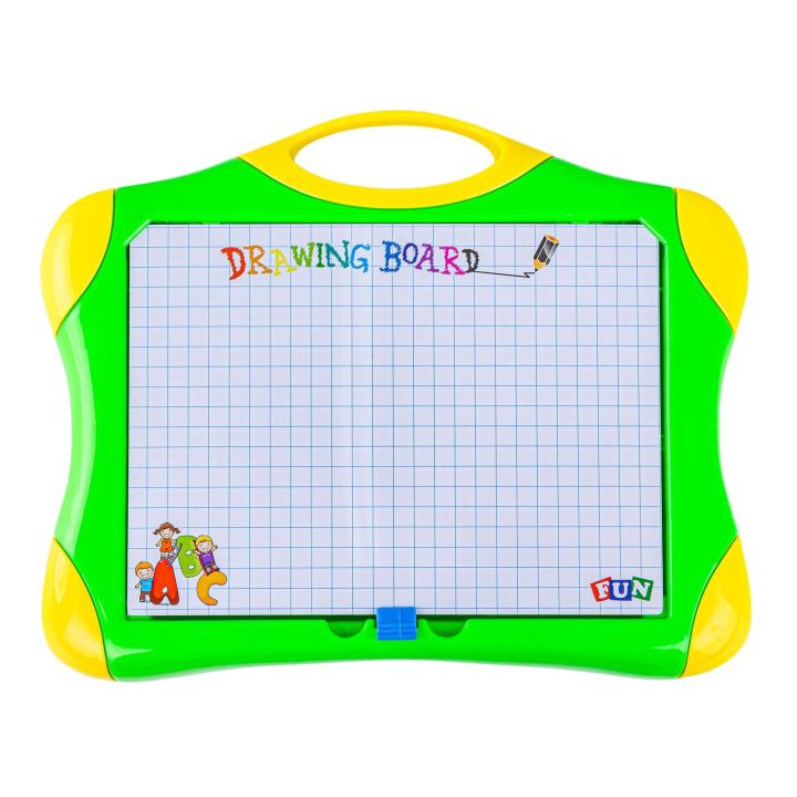 Wielofunkcyjna tablica magnetyczna 2w1, Pisak, Magnesy - literki, cyferki