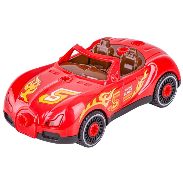 Sportowy Samochód do rozkręcania i skręcania 2w1 TUNING + Wkrętarka