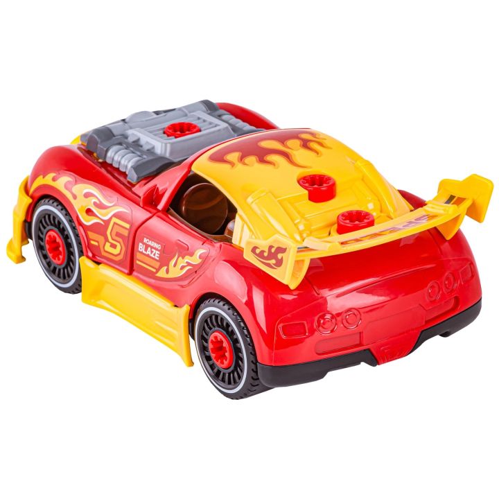 Sportowy Samochód do rozkręcania i skręcania 2w1 TUNING + Wkrętarka