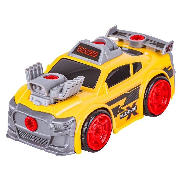 Sportowy Samochód do rozkręcania i skręcania 2w1 TUNING + Wkrętarka