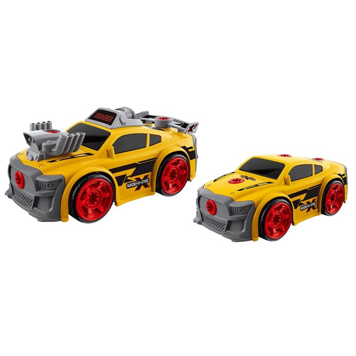 Sportowy Samochód do rozkręcania i skręcania 2w1 TUNING + Wkrętarka