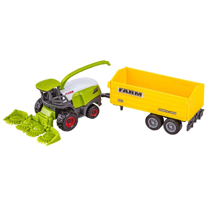 Zestaw Maszyn Rolniczych, Farma, Autka Traktory Resoraki + Akcesoria