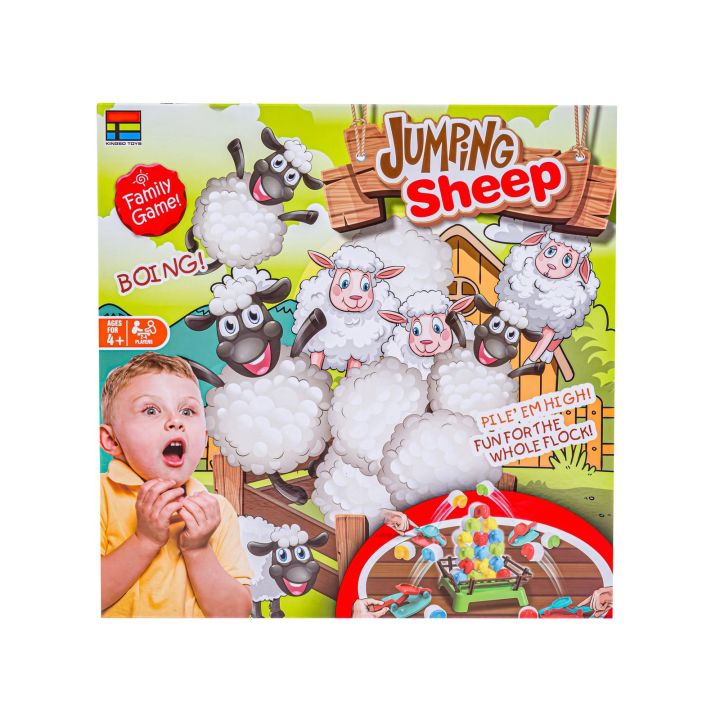 Rodzinna Gra Zręcznościowa "Jumping Sheep" SKACZĄCE OWCE Pchełki