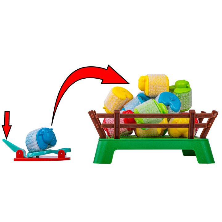 Rodzinna Gra Zręcznościowa "Jumping Sheep" SKACZĄCE OWCE Pchełki