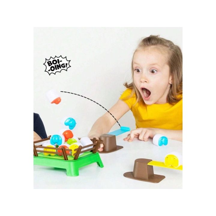 Rodzinna Gra Zręcznościowa "Jumping Sheep" SKACZĄCE OWCE Pchełki