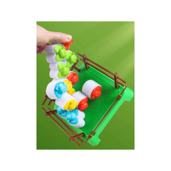 Rodzinna Gra Zręcznościowa "Jumping Sheep" SKACZĄCE OWCE Pchełki