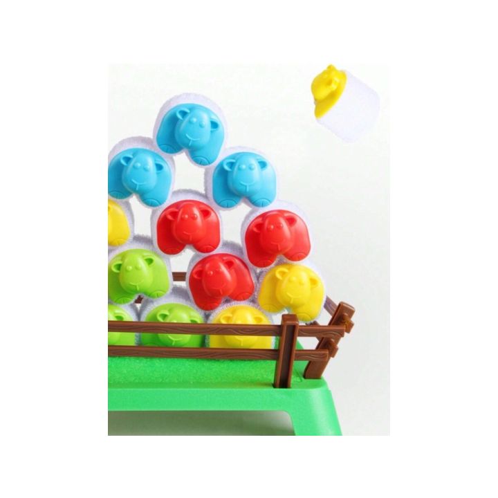 Rodzinna Gra Zręcznościowa "Jumping Sheep" SKACZĄCE OWCE Pchełki