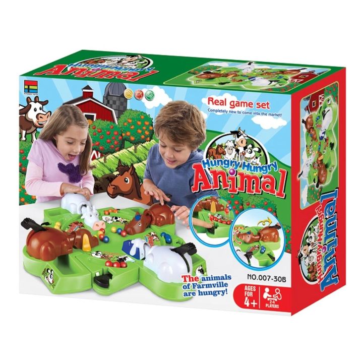 Gra Planszowa "Hungry animal" Głodne Zwierzęta Zwierzątka Farma Jak Hipcie Żabki