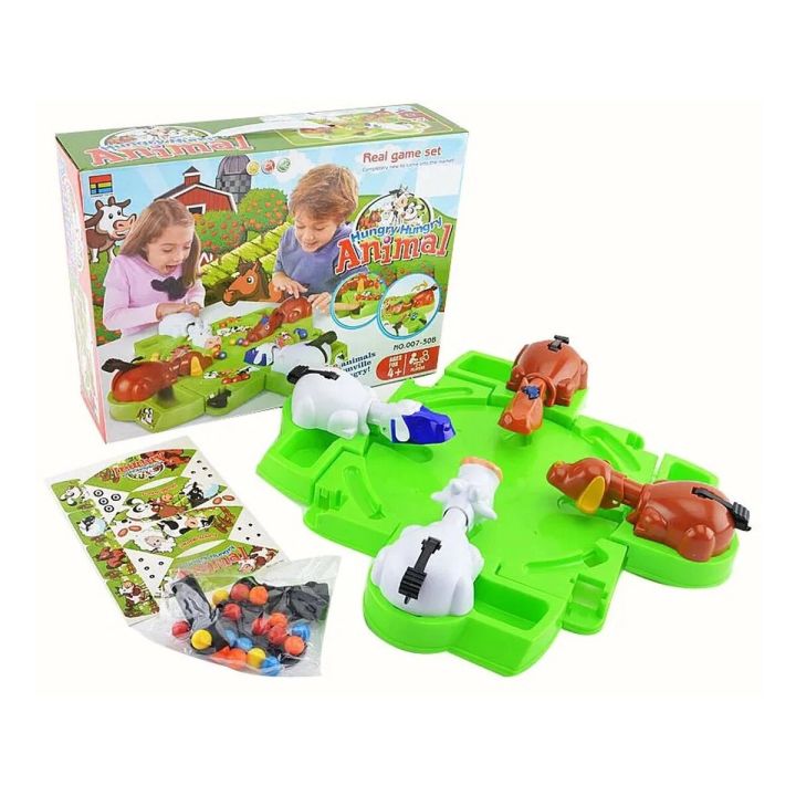 Gra Planszowa "Hungry animal" Głodne Zwierzęta Zwierzątka Farma Jak Hipcie Żabki