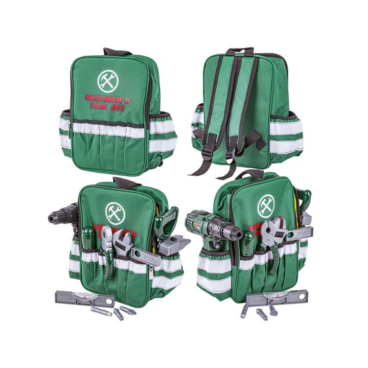 Zestaw Narzędzi Z Plecakiem, Wkrętarka, Narzędzia, Akcesoria Do Majsterkowania