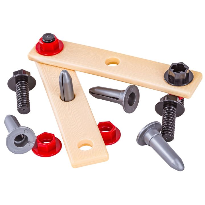 Zestaw Małego Majsterkowicza, Narzędzia, Wkrętarka + Akcesoria