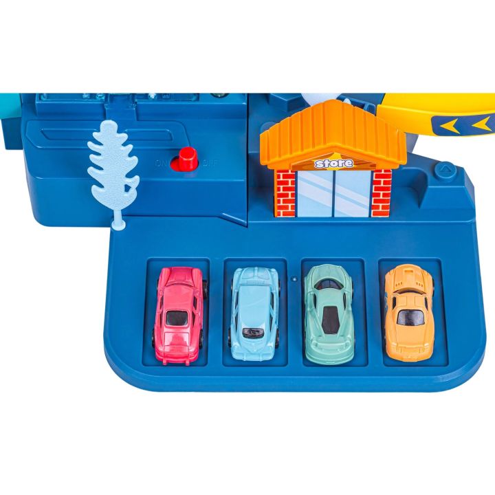 Zjazd Tor Samochodowy Parking Winda Stacja kosmiczna + Pojazdy