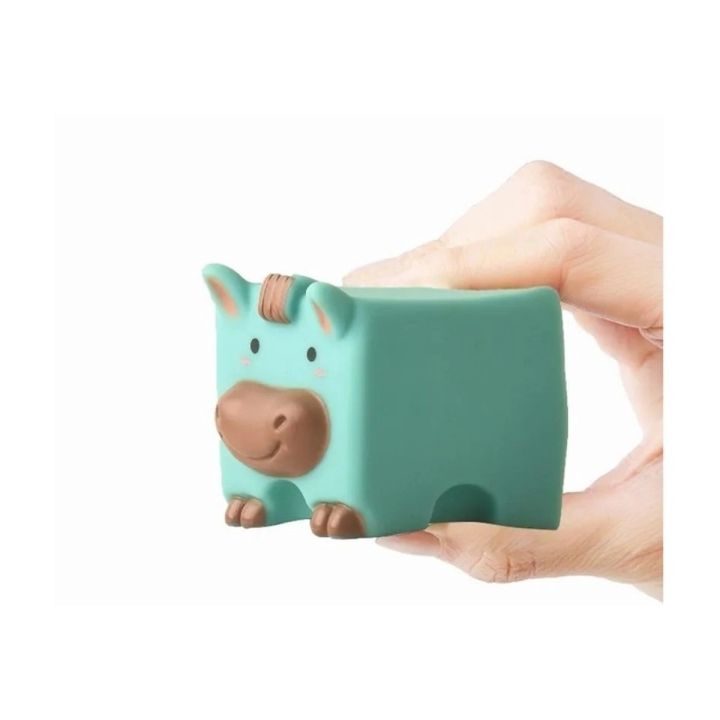 Miękkie Klocki Sensoryczne Zwierzęta 12 sztuk, Edukacyjny zestaw klocków dla malucha