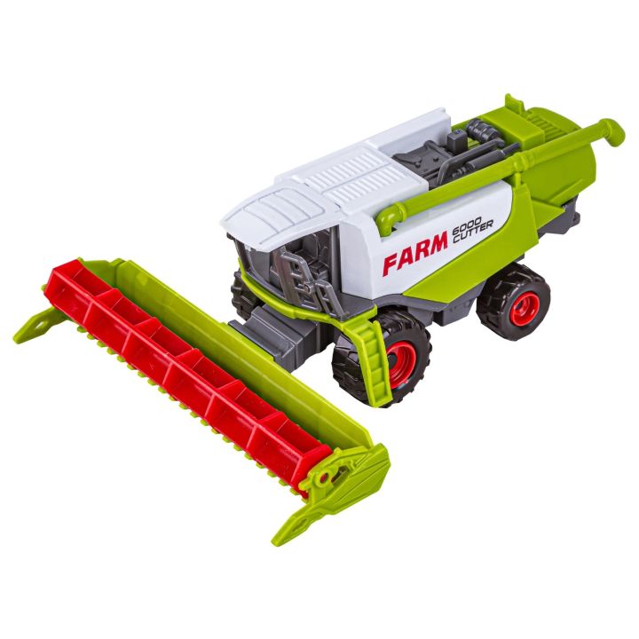 Zestaw 3 Pojazdów, Maszyny Rolnicze, 2 x Traktor, Kombajn, Farma