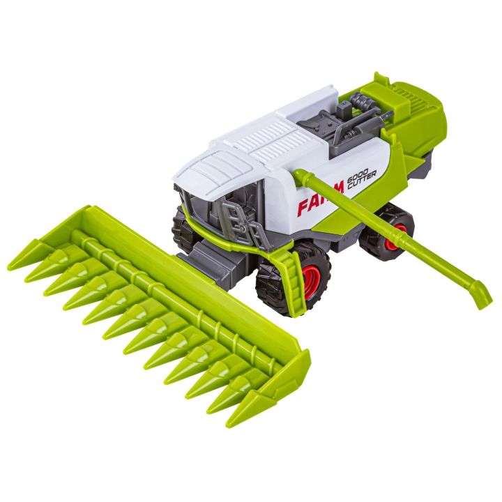 Zestaw 3 Pojazdów, Maszyny Rolnicze, 2 x Traktor, Kombajn, Farma