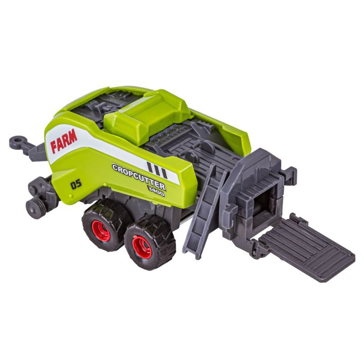 Zestaw 3 Pojazdów, Maszyny Rolnicze, 2 x Traktor, Kombajn, Farma