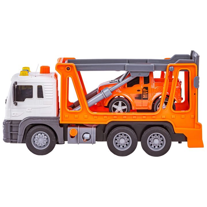 Multifunkcyjna Ciężarówka, Laweta, Transporter + Samochód Pomoc Drogowa 1:16 Auto