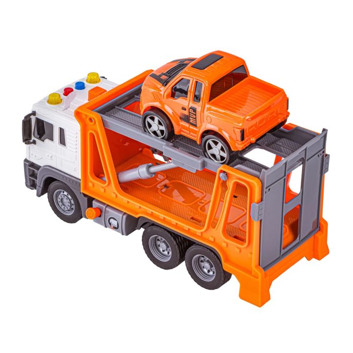 Multifunkcyjna Ciężarówka, Laweta, Transporter + Samochód Pomoc Drogowa 1:16 Auto