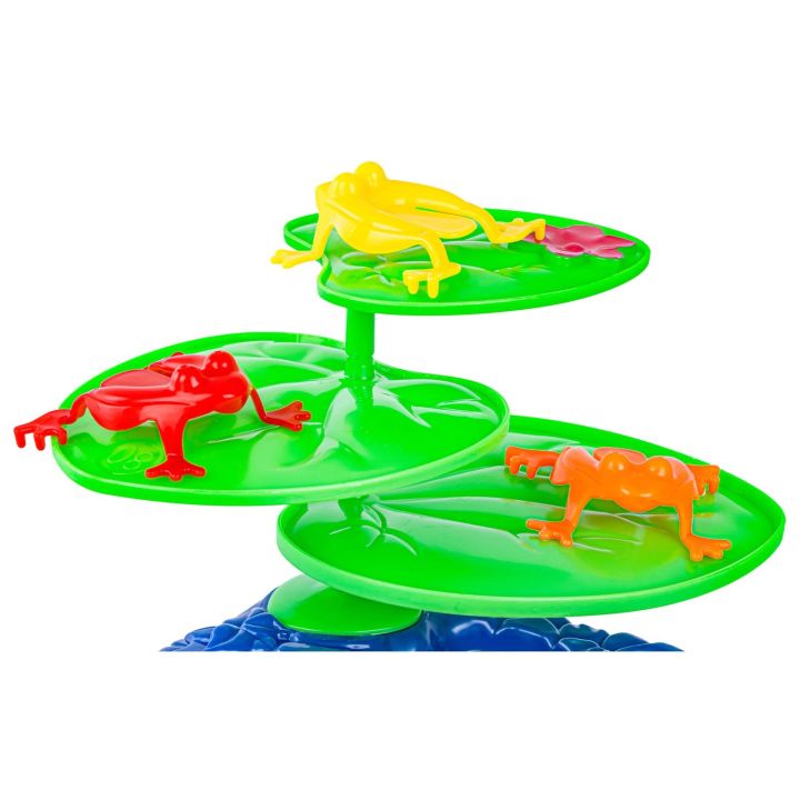 Wesoła Gra Zręcznościowa - SKACZĄCE ŻABKI "Jumping frog" Pchełki