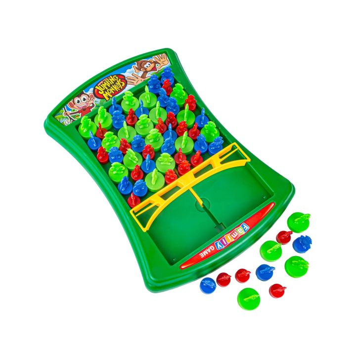 Zabawna Gra Zręcznościowa PUŁAPKA ZBIJAK "Booby Trap" Skaczące Małpki