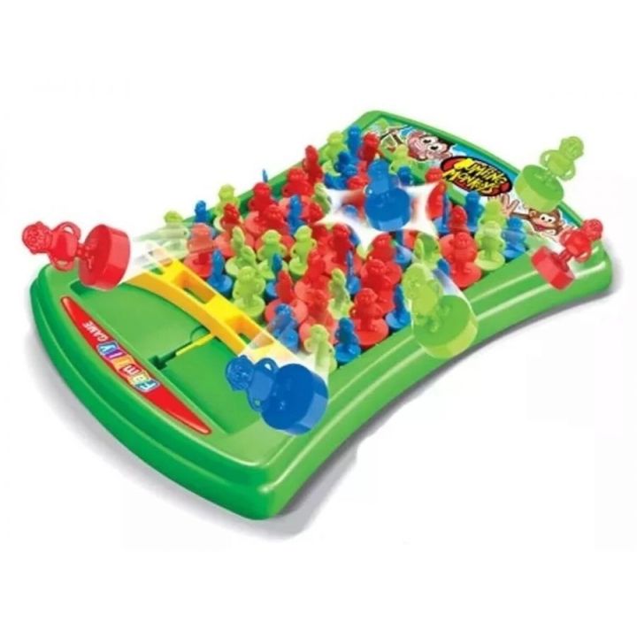 Zabawna Gra Zręcznościowa PUŁAPKA ZBIJAK "Booby Trap" Skaczące Małpki