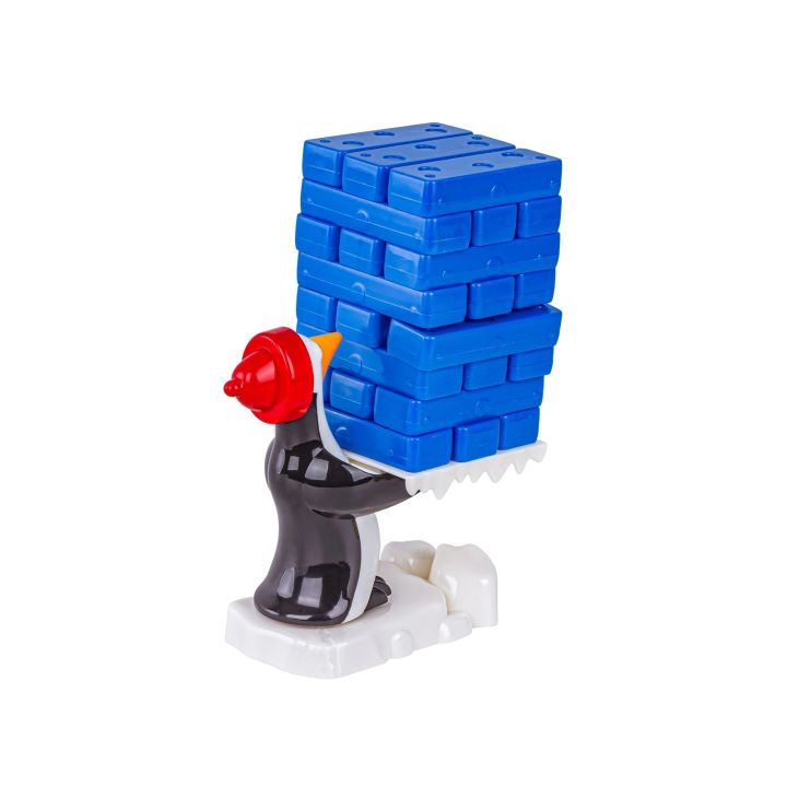 Gra zręcznościowa na refleks ZBUDUJ WIEŻĘ Pingwinkowa krzywa wieża