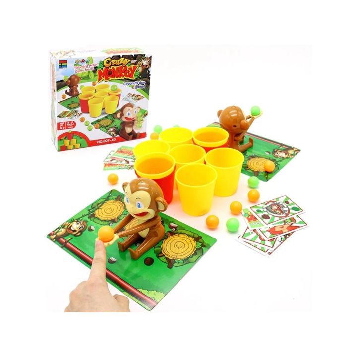 Gra zręcznościowa SZALONA MAŁPKA "Crazy Monkey" Traf do celu