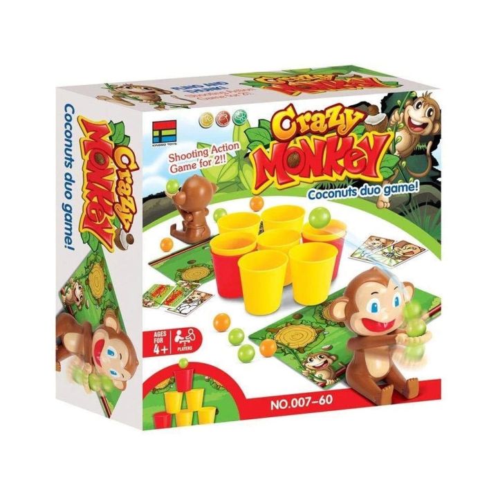 Gra zręcznościowa SZALONA MAŁPKA "Crazy Monkey" Traf do celu