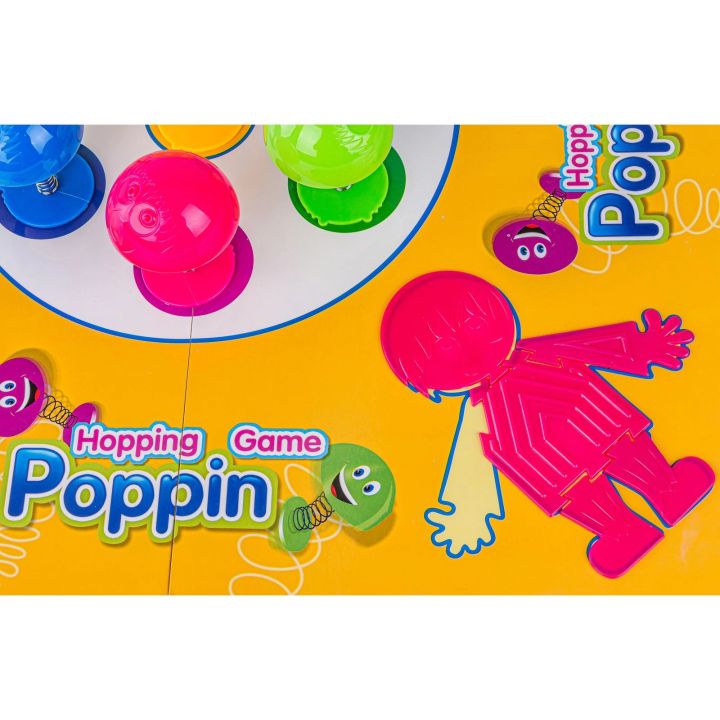 Zabawna gra rodzinna STWÓRZ LUDZIKA "Hopping Game Poppin"