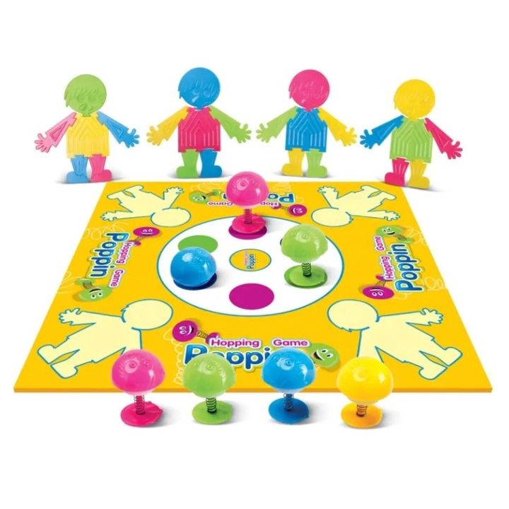 Zabawna gra rodzinna STWÓRZ LUDZIKA "Hopping Game Poppin"