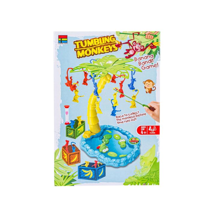 Gra zręcznościowa Tumbling Monkeys SKACZĄCE MAŁPKI Spadające Małpy, Drzewko