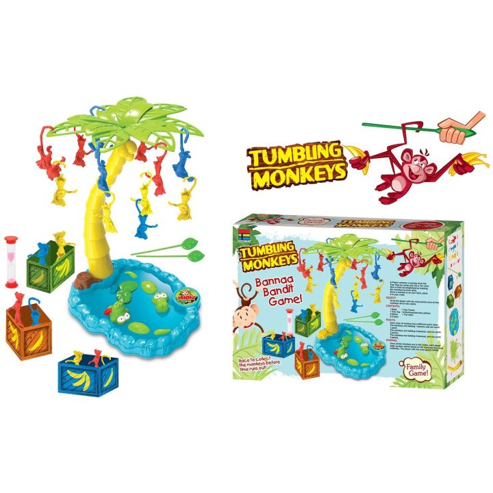Gra zręcznościowa Tumbling Monkeys SKACZĄCE MAŁPKI Spadające Małpy, Drzewko