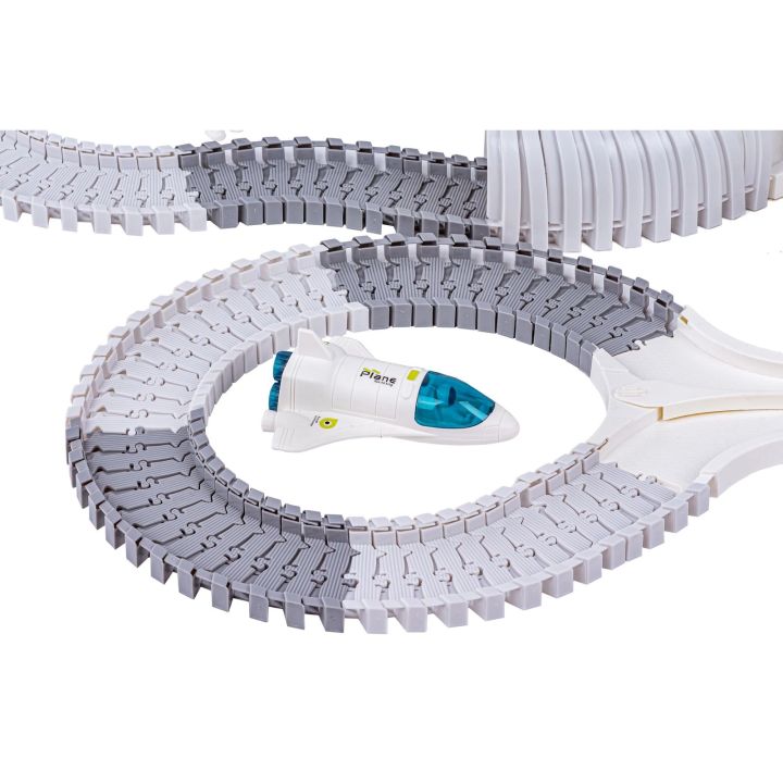 TOR WYŚCIGOWY Samochodowy Stacja Kosmiczna, KOSMOS Rakieta Kosmiczna 332 el.