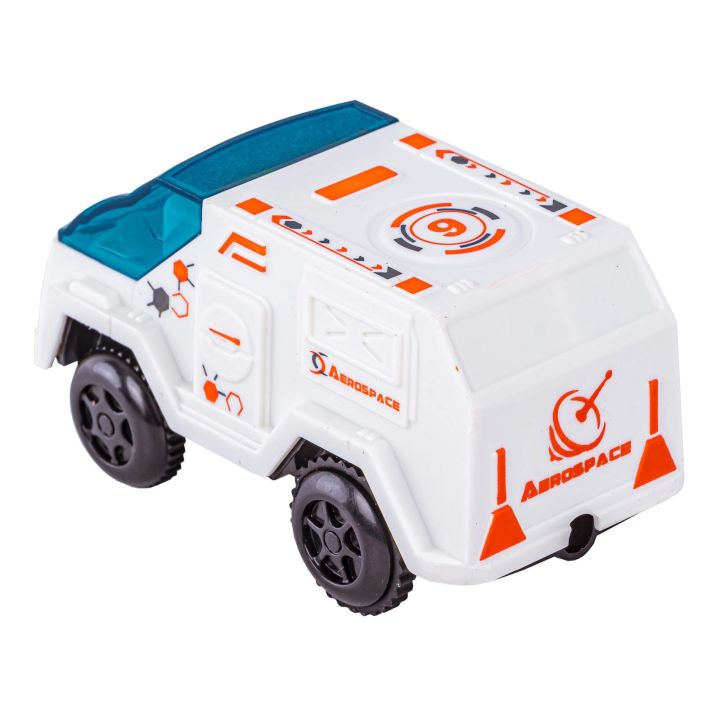 TOR WYŚCIGOWY Samochodowy Stacja Kosmiczna, KOSMOS Rakieta Kosmiczna 332 el.