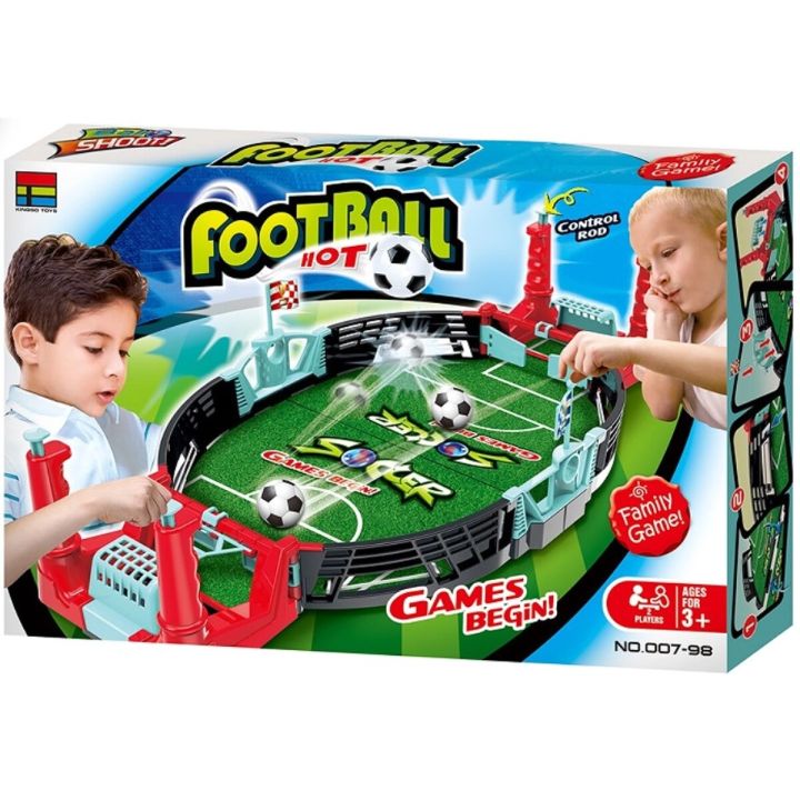 Rodzinna gra zręcznościowa PIŁKARZYKI Mini Stół Piłka nożna