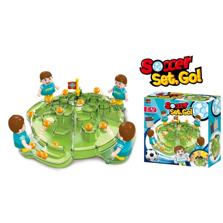 Rodzinna gra zręcznościowa, planszowa PIŁKA NOŻNA "Soccer Set, Go! mini Piłkarzyki