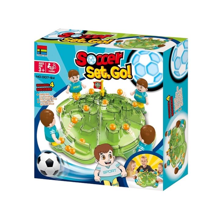 Rodzinna gra zręcznościowa, planszowa PIŁKA NOŻNA "Soccer Set, Go! mini Piłkarzyki