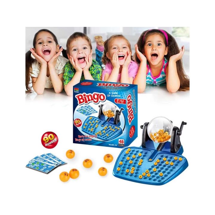 Gra Rodzinna, Towarzyska BINGO Loteria, Maszyna Losująca + Karty