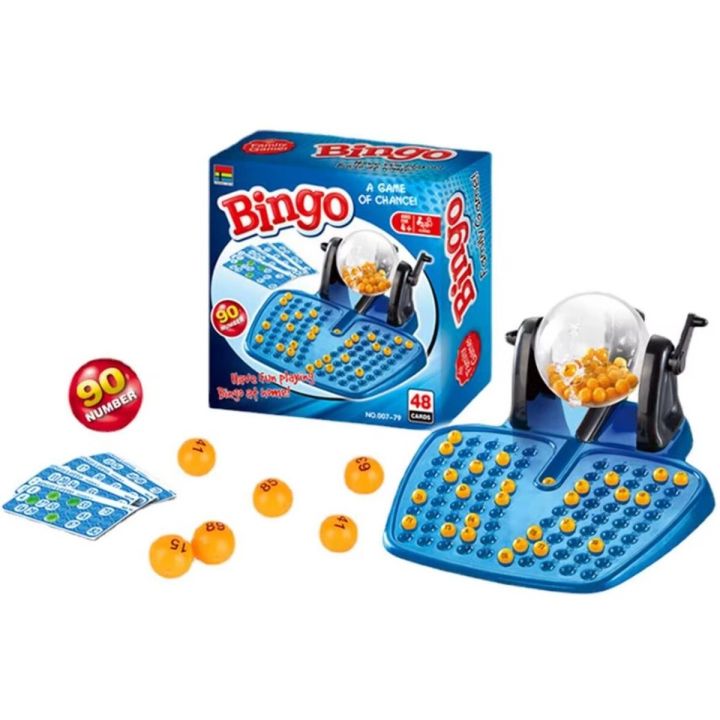 Gra Rodzinna, Towarzyska BINGO Loteria, Maszyna Losująca + Karty