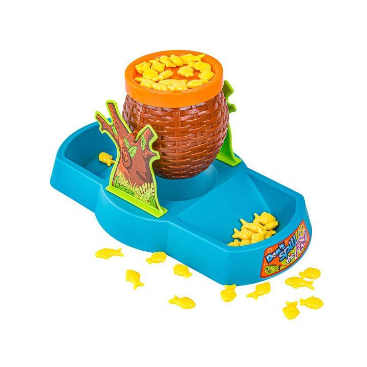 Zabawna gra zręcznościowa KOSZ RYBEK Balansujące rybki Koszyk Don't spill the Fish